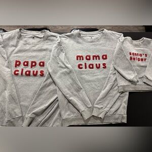 Petit Lem Holiday Family Sweatshirts